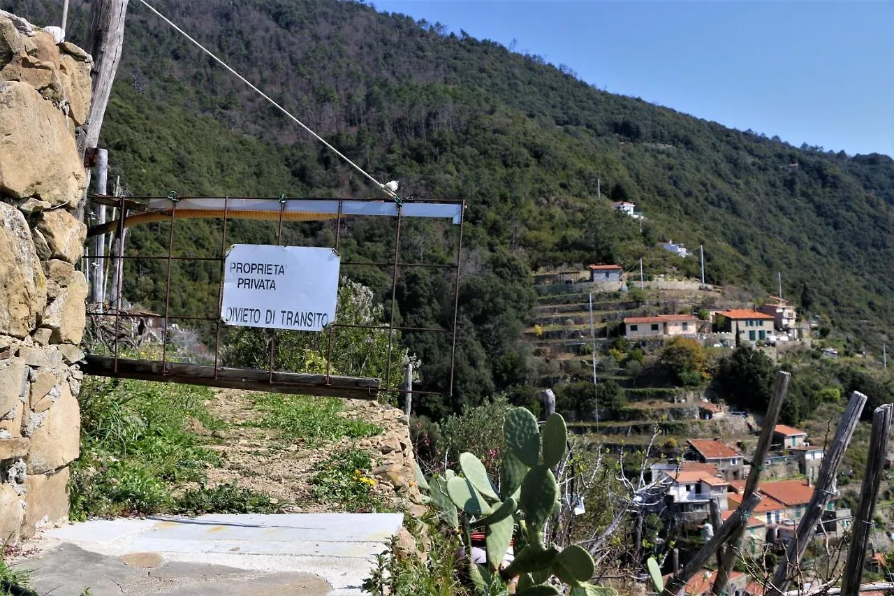 La Casetta Di Giuly A Picco Sul Mare Biassa 펜션