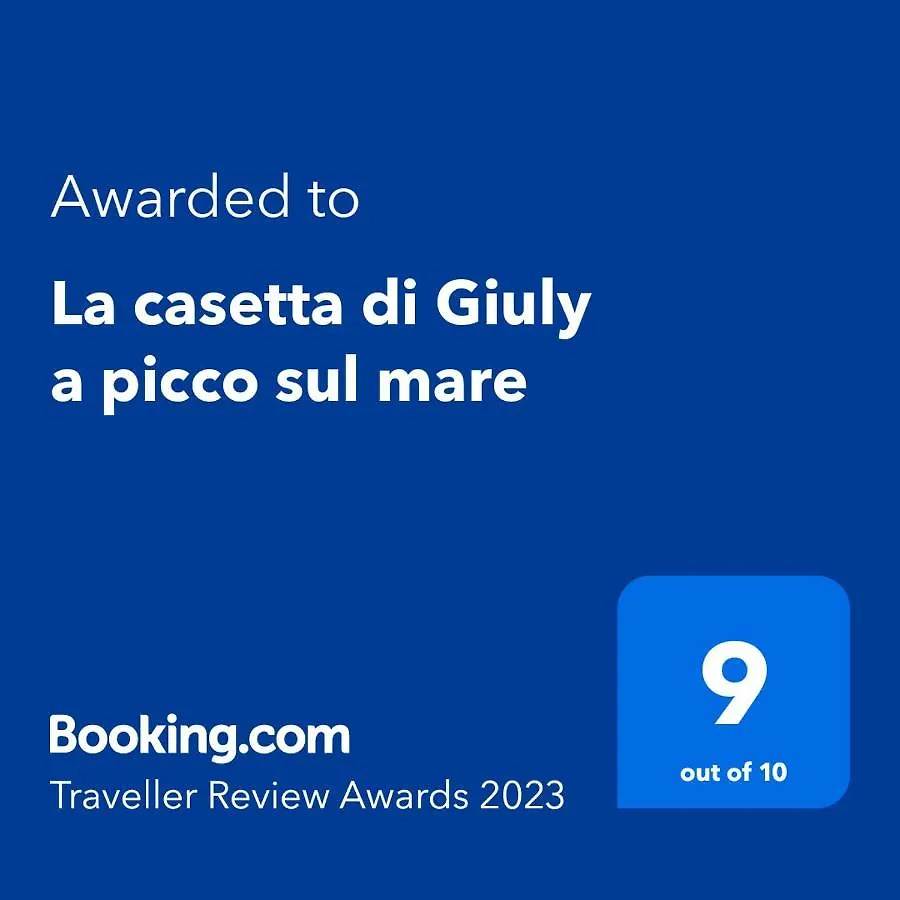 La Casetta Di Giuly A Picco Sul Mare Biassa