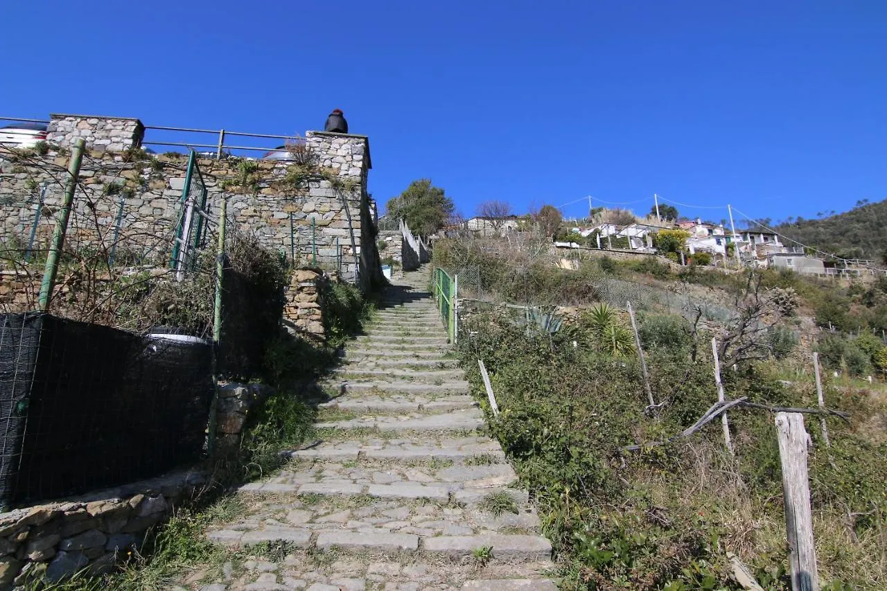 La Casetta Di Giuly A Picco Sul Mare Biassa Holiday home