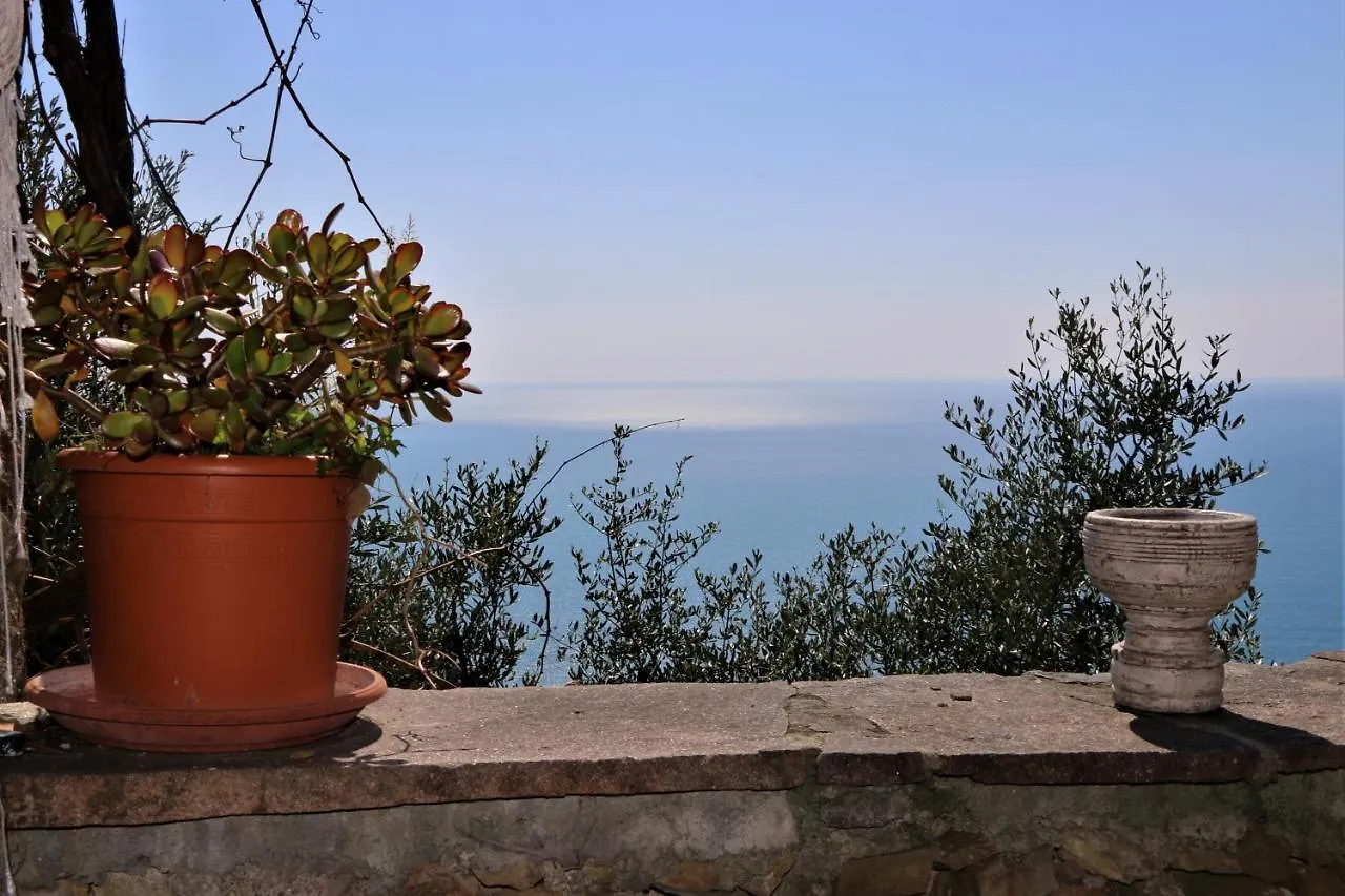 La Casetta Di Giuly A Picco Sul Mare Biassa Holiday home